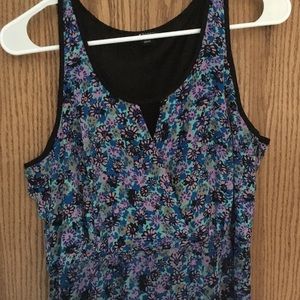 I heart Ronson Floral High Low Dress